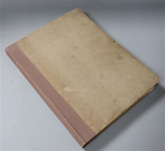 Greenwood, Christopher - An Epitome of County History, Vol I (all pbd), County of Kent, 4to, lacks plates,